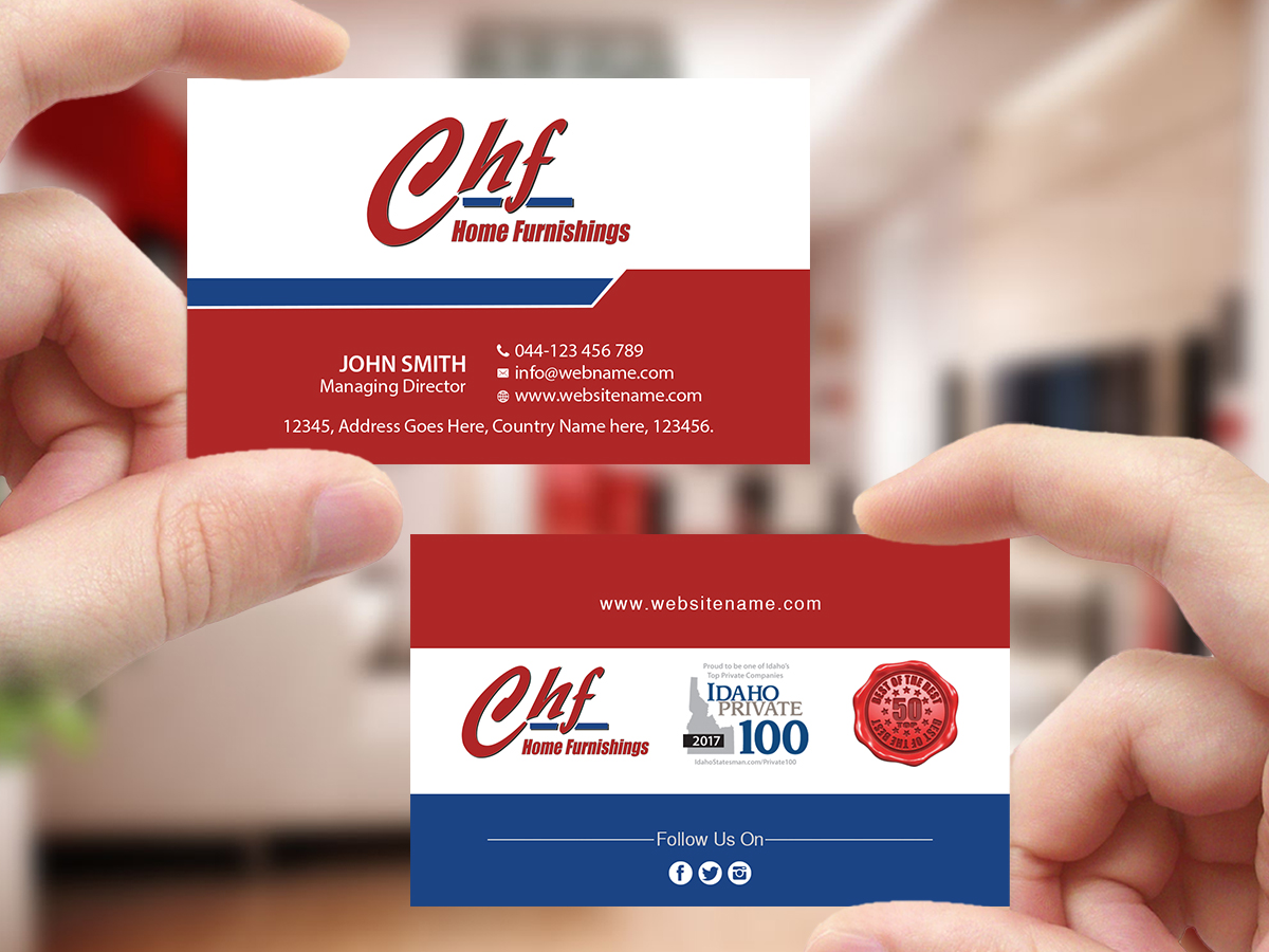 Business Card Design by Creations Box 2015 for this project | Design #17985879