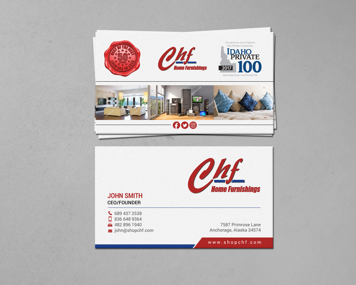 Diseño de Tarjeta de Presentación por chandrayaan.creative para este proyecto | Diseño #17979672