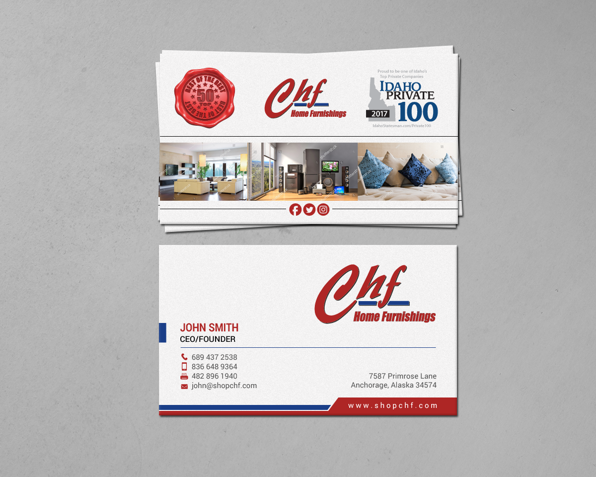 Diseño de Tarjeta de Presentación por chandrayaan.creative para este proyecto | Diseño #17979673