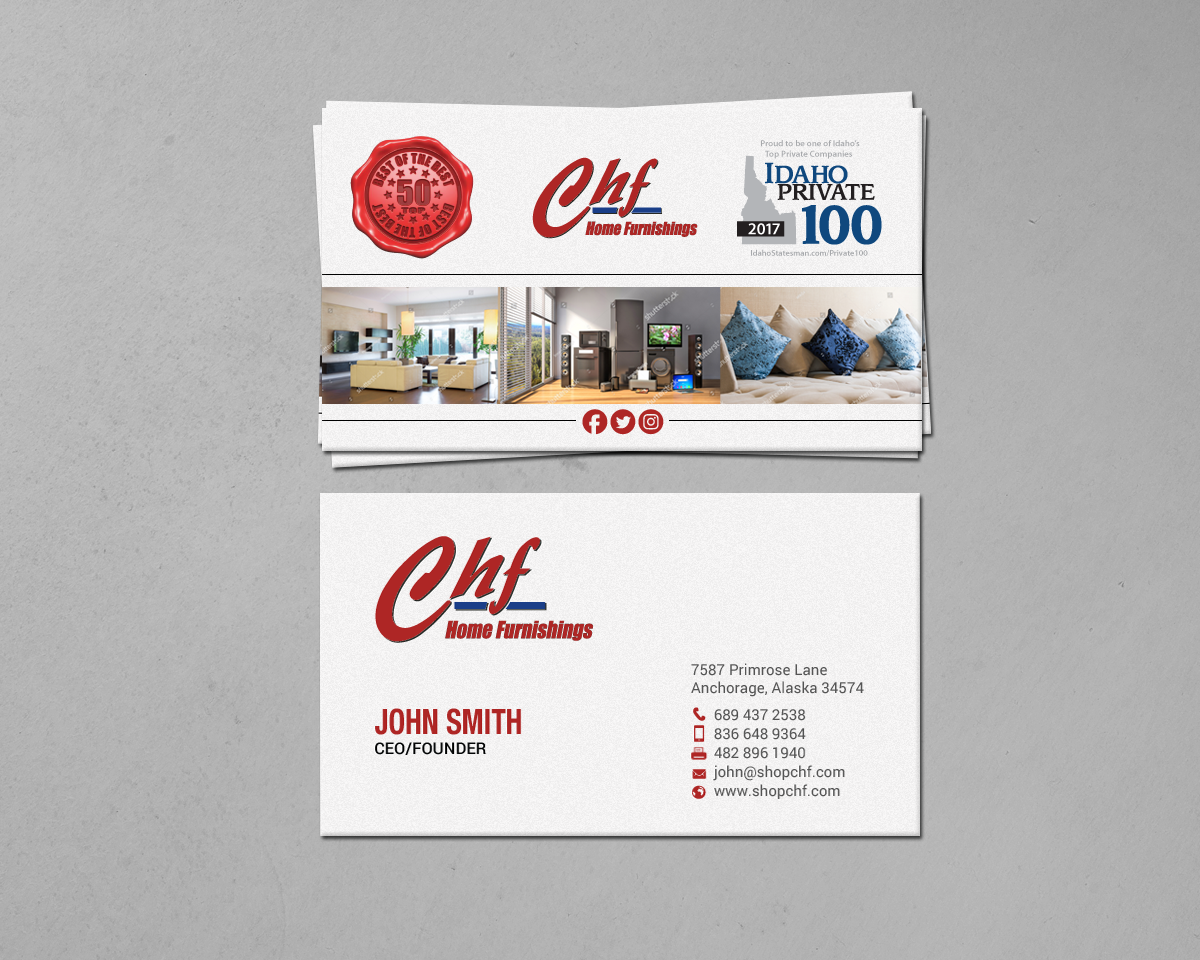 Diseño de Tarjeta de Presentación por chandrayaan.creative para este proyecto | Diseño #17979711