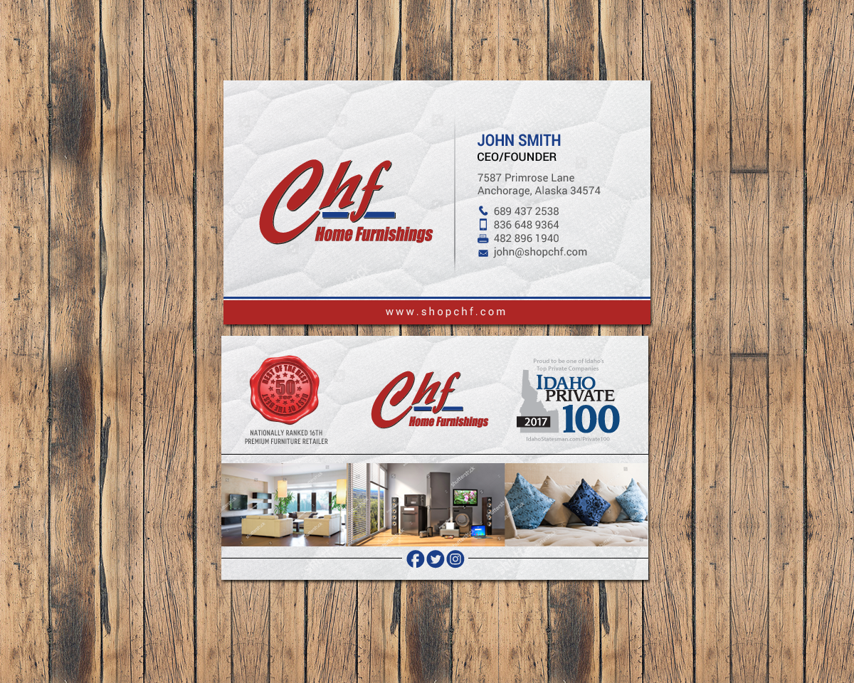 Business Card Design by chandrayaan.creative for this project | Design #18011231