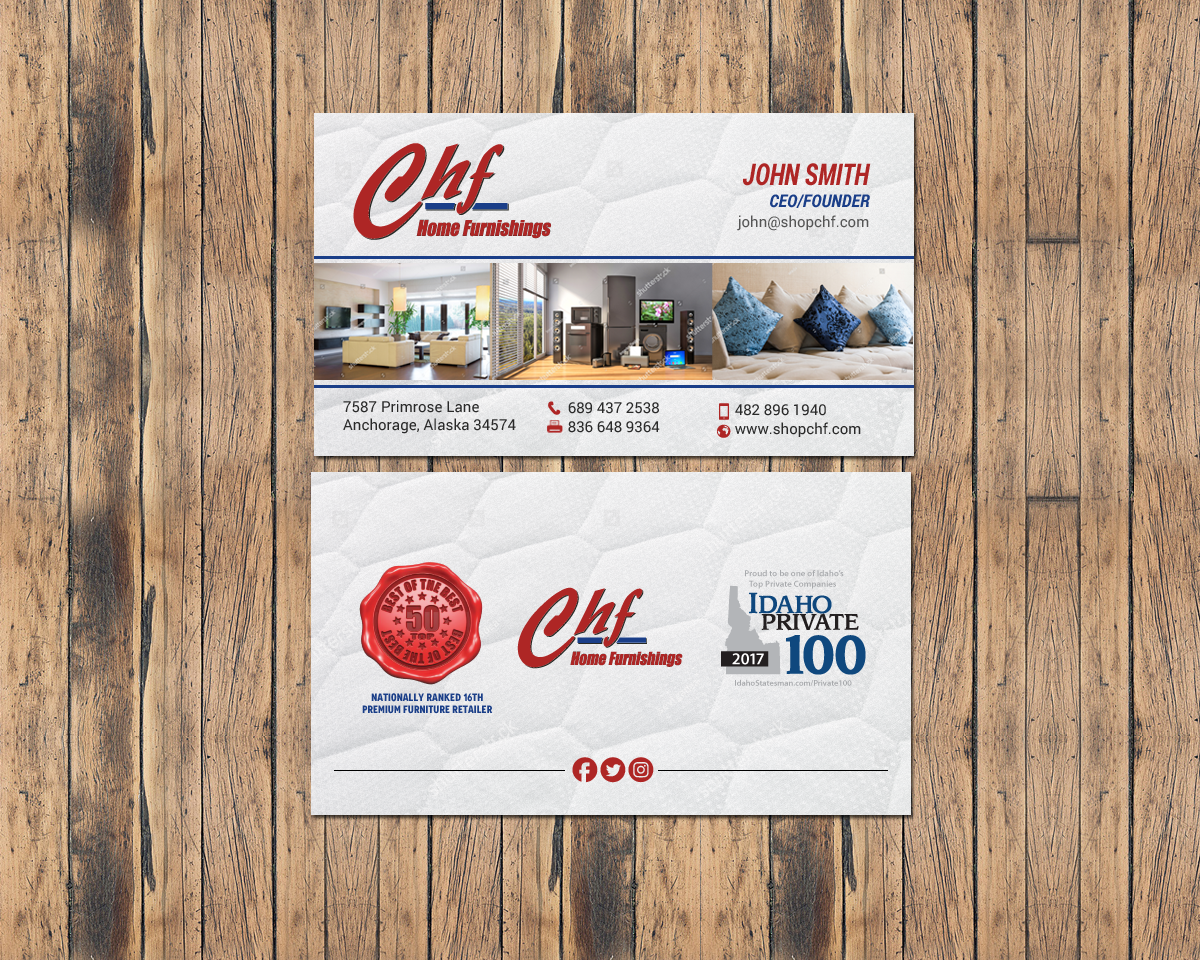 Business Card Design by chandrayaan.creative for this project | Design #18011425