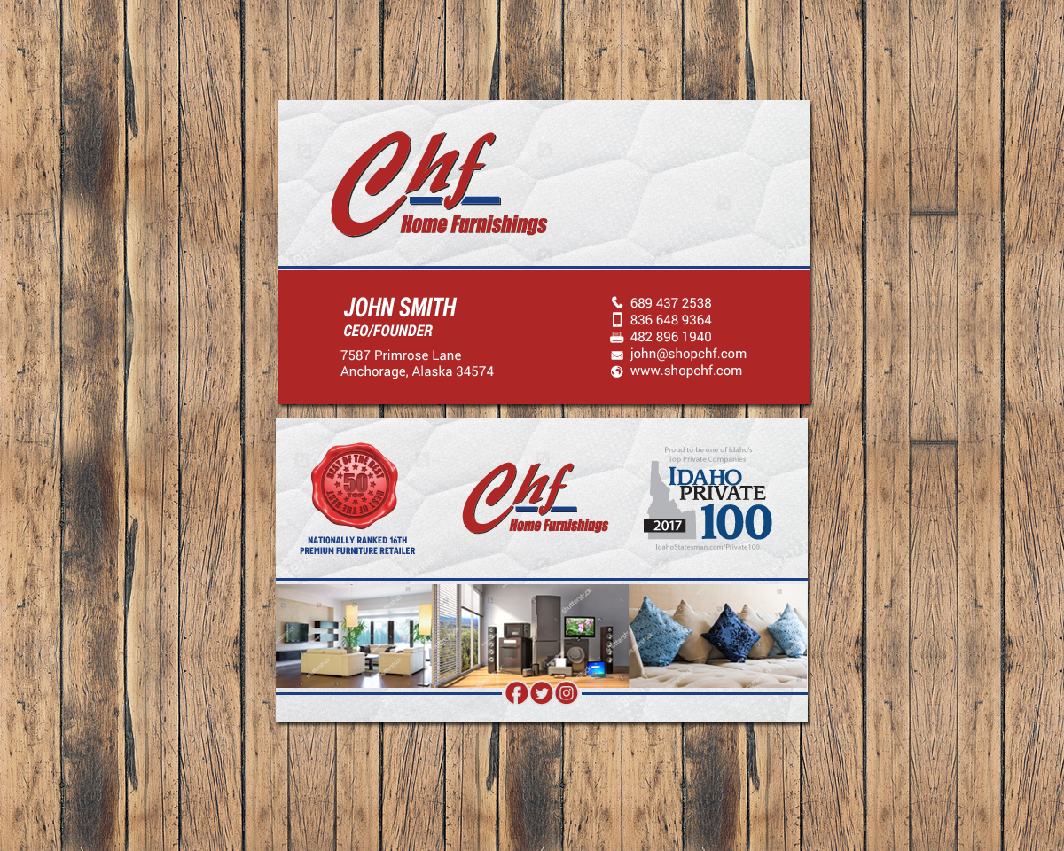 Business Card Design by chandrayaan.creative for this project | Design #18011528