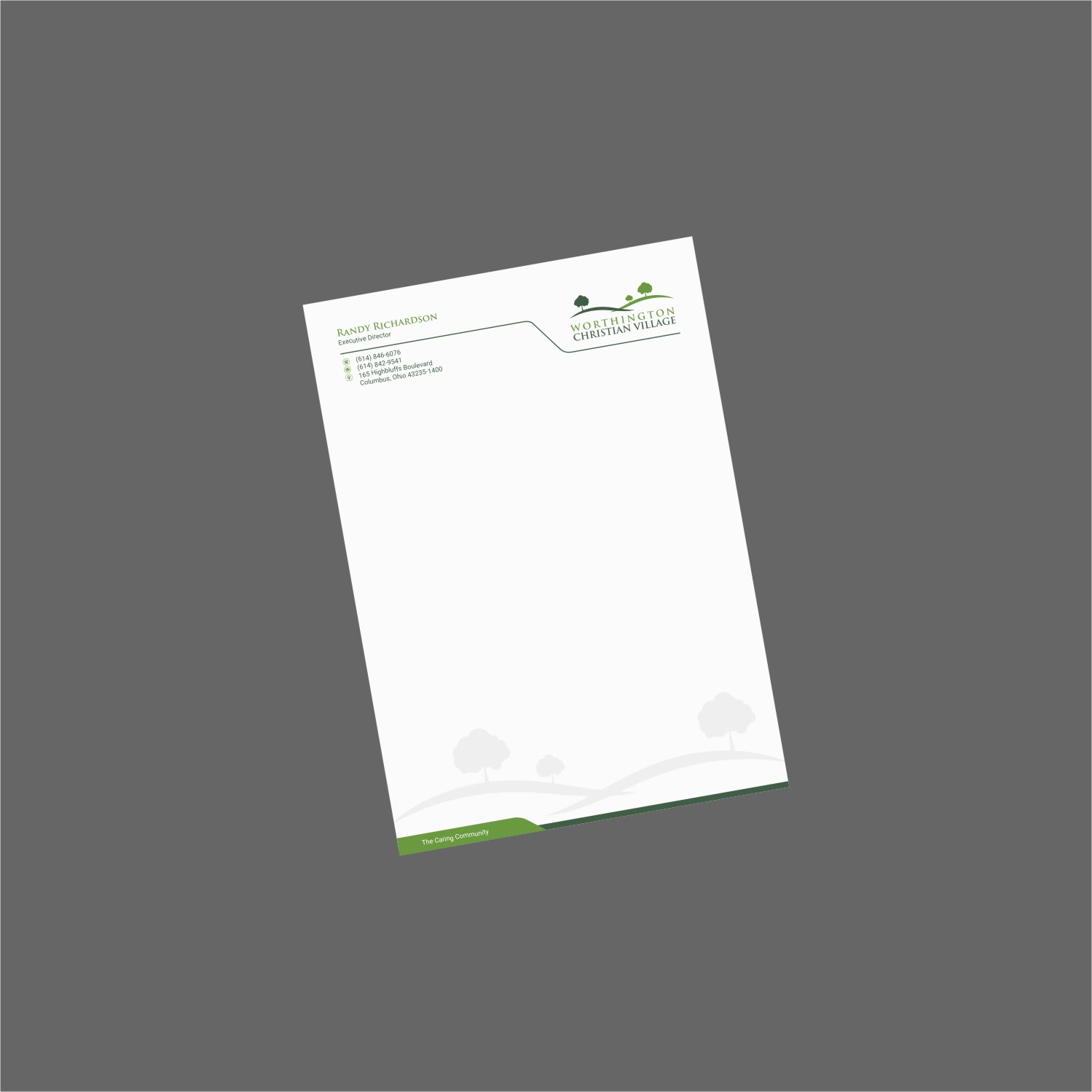 Stationery Design by INDIAN_Ashok for Worthington Christian Village | Design #17980476