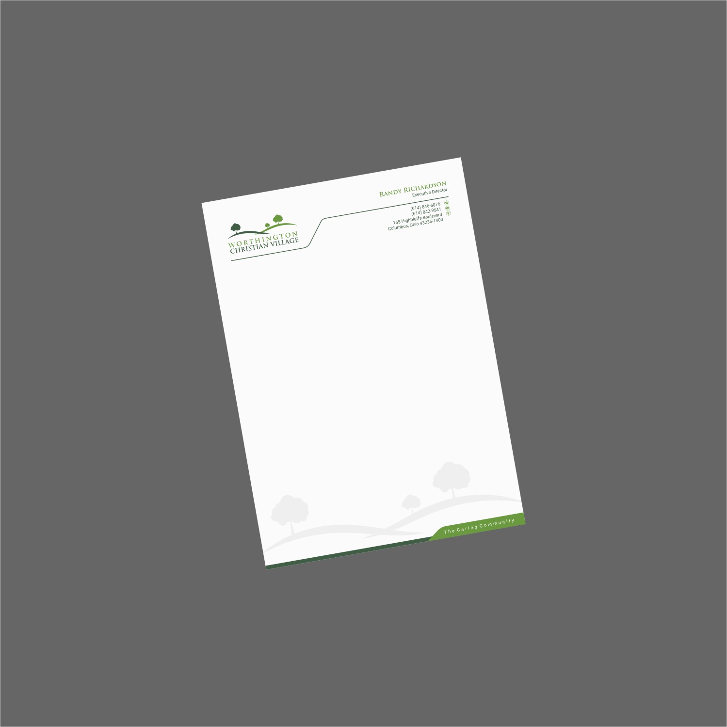 Stationery Design by INDIAN_Ashok for Worthington Christian Village | Design #17980477