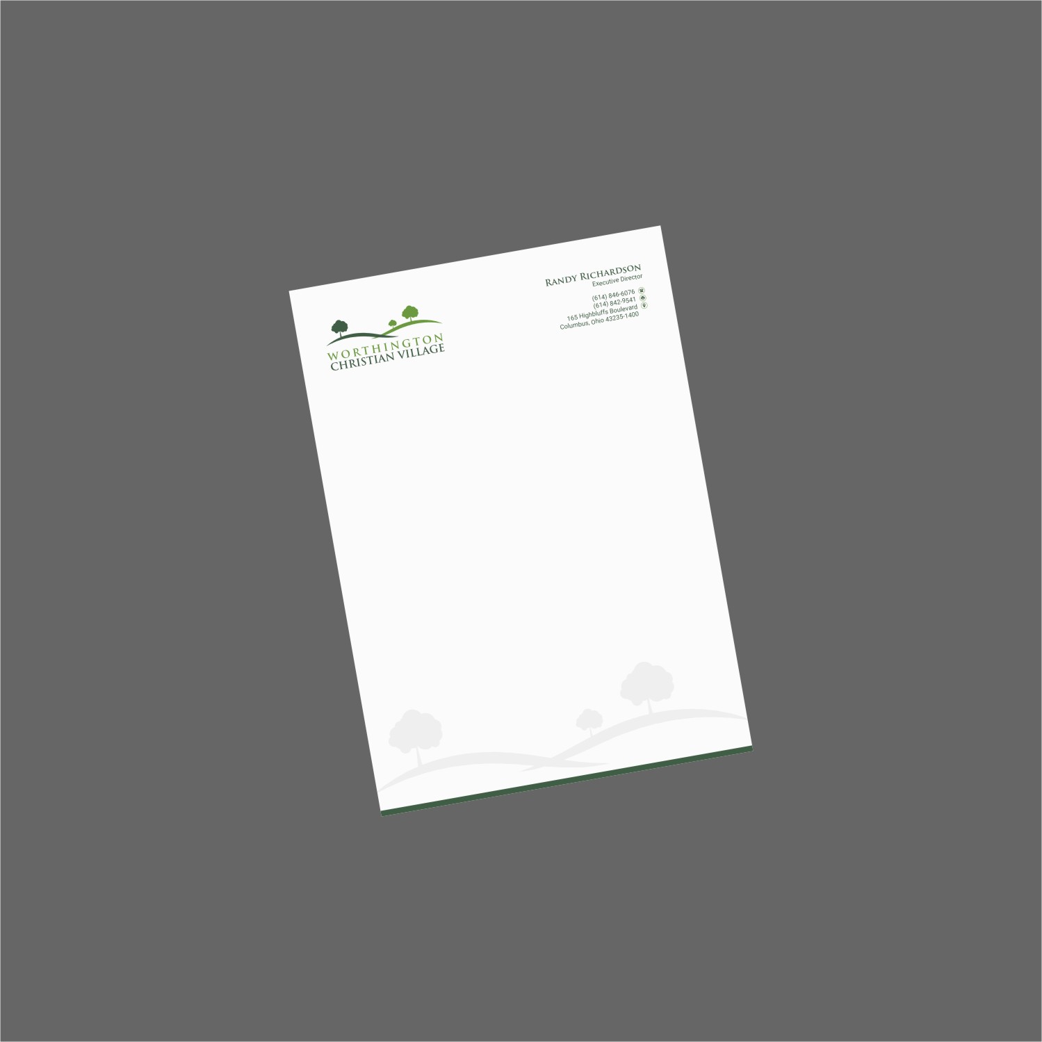 Stationery Design by INDIAN_Ashok for Worthington Christian Village | Design #17980479