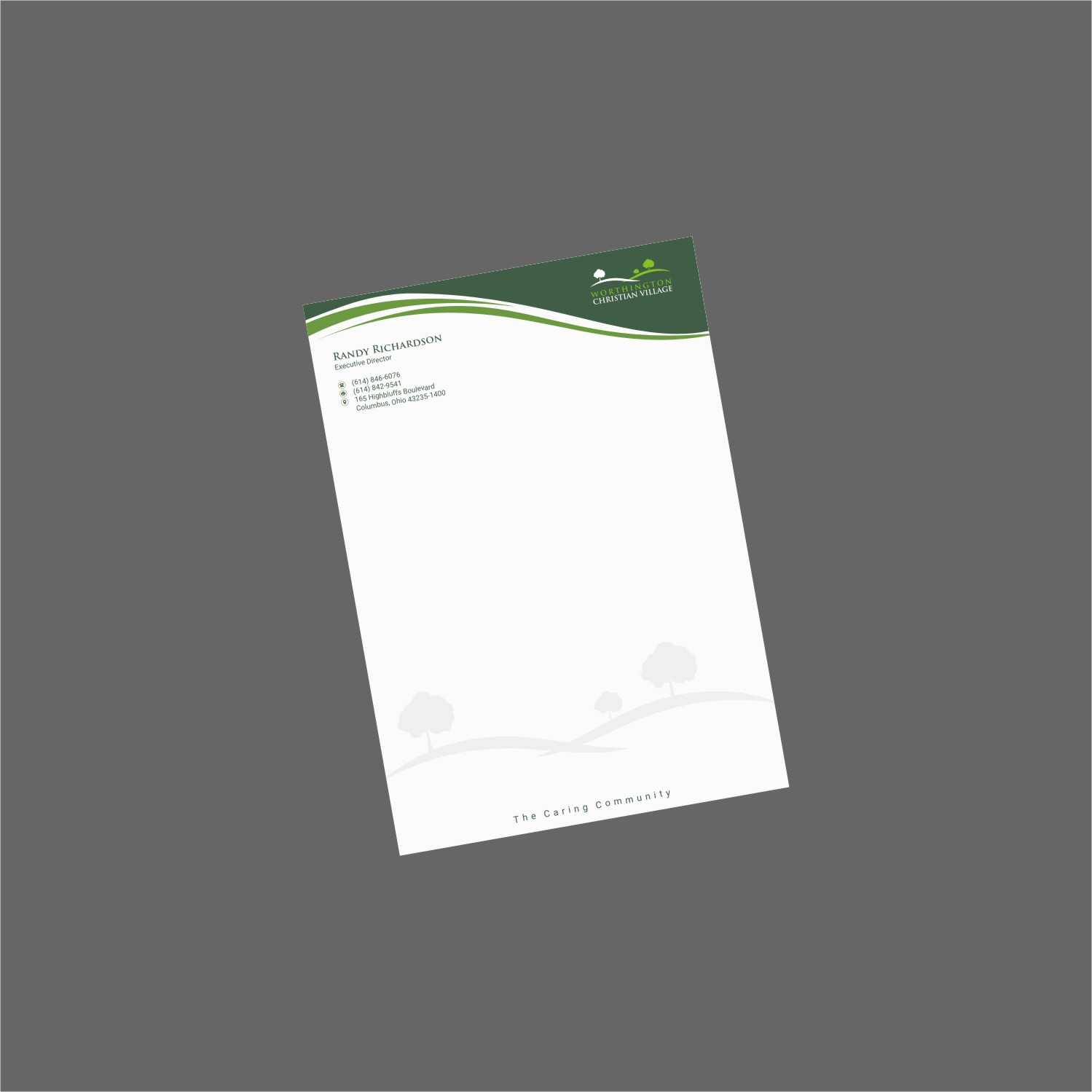 Stationery Design by INDIAN_Ashok for Worthington Christian Village | Design #17980483