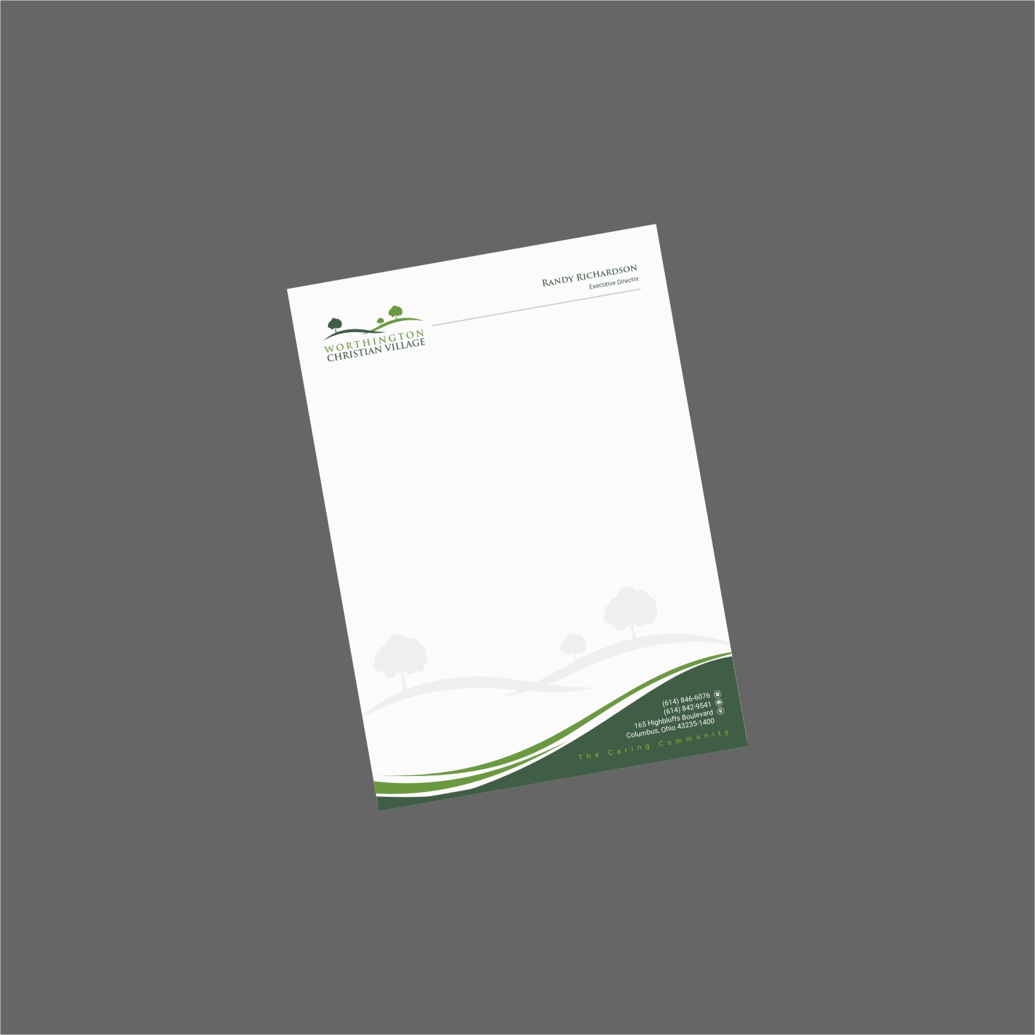 Stationery Design by INDIAN_Ashok for Worthington Christian Village | Design #17980488