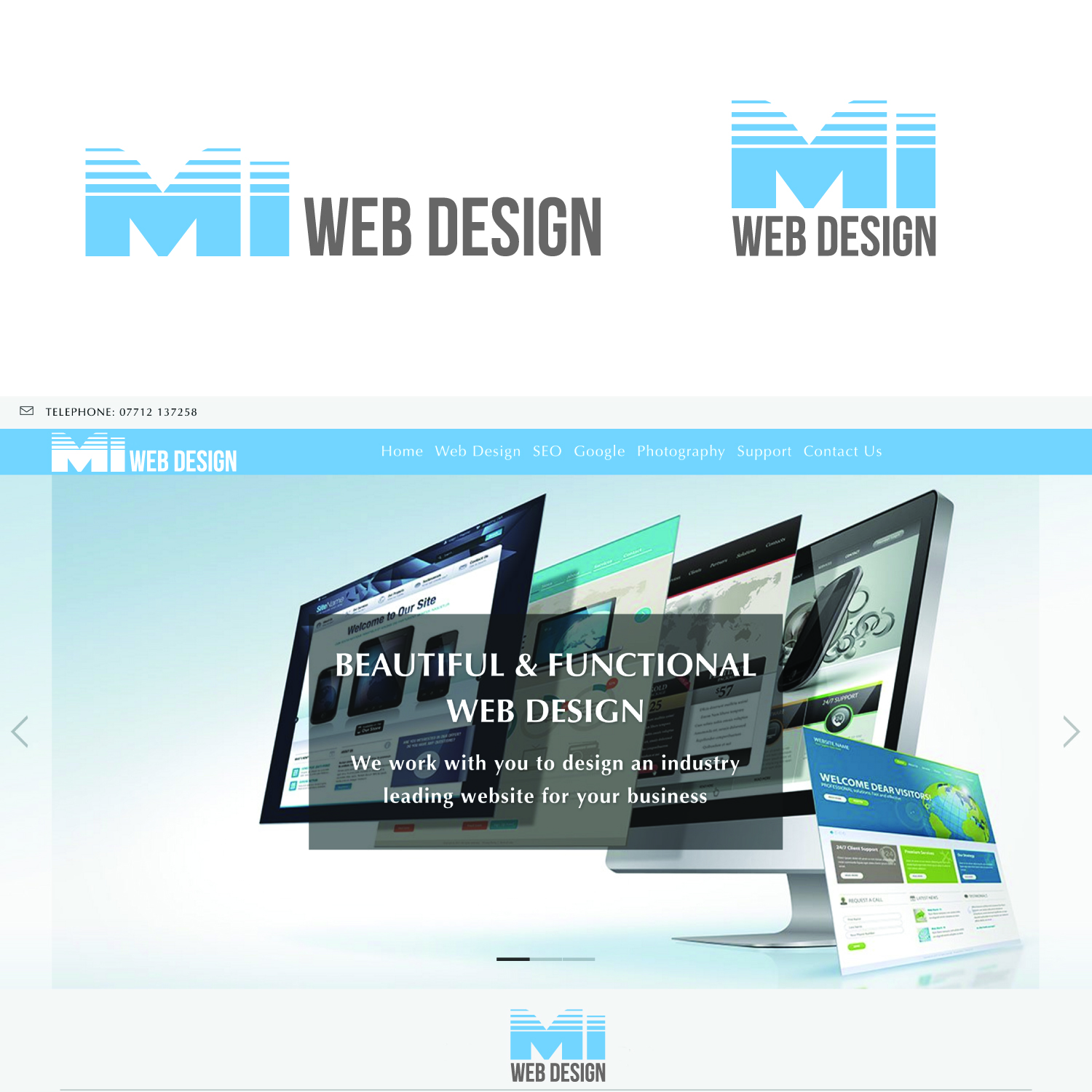 Logo-Design von Daniel für Bluestreak Crystals, Bluestreak Jewellery & Mi Web Design | Design #17990820