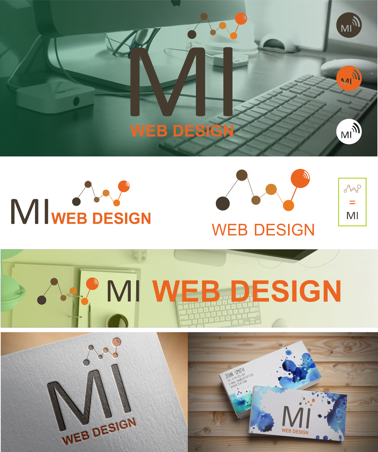 Logo Design by Adeikhan for Bluestreak Crystals, Bluestreak Jewellery & Mi Web Design | Design #18003453