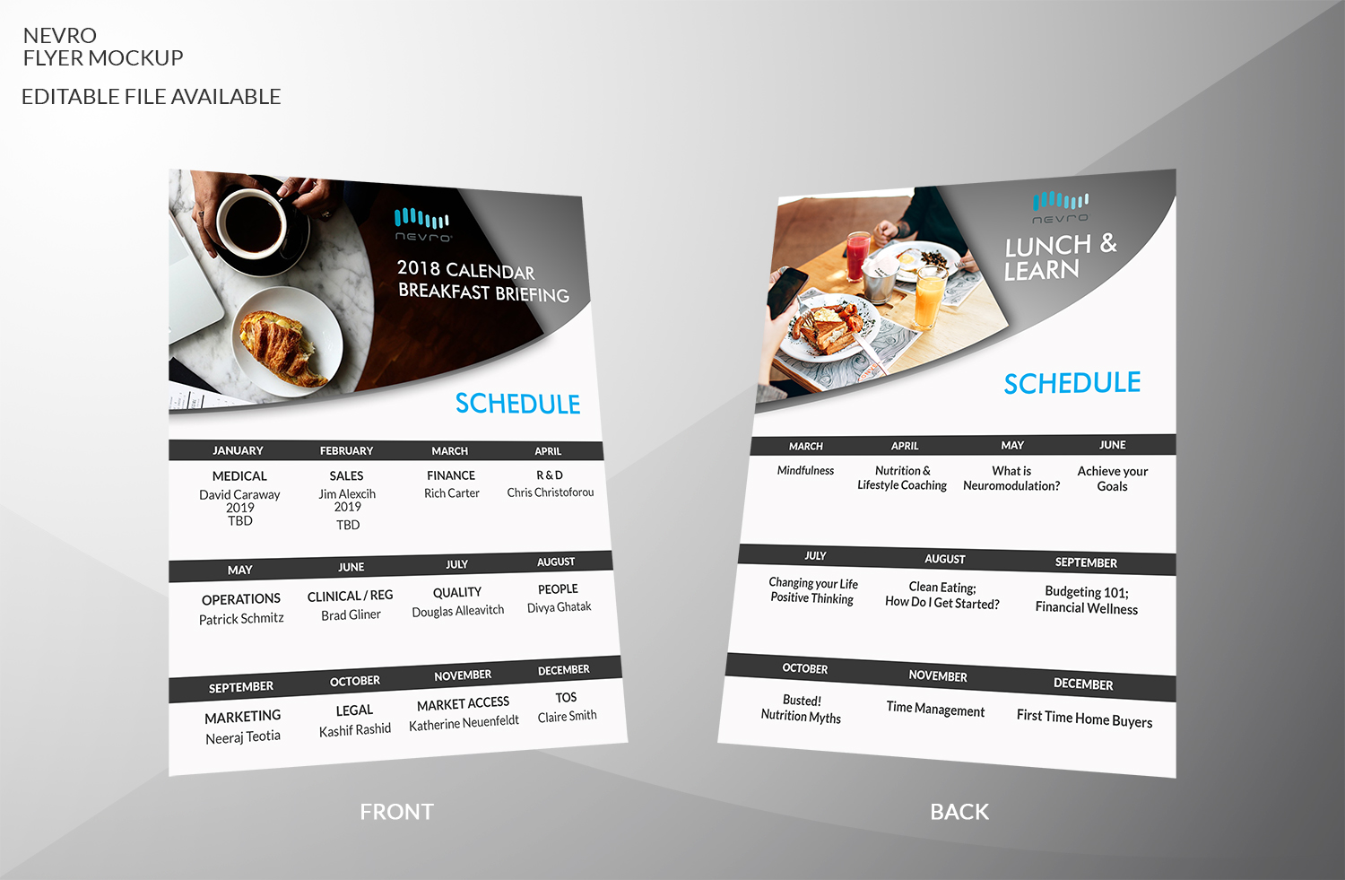 Flyer Design by Glenn Ayap for Nevro | Design #18036721