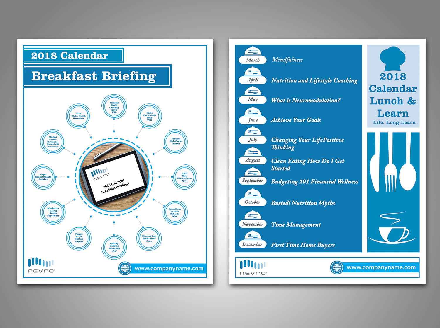 Flyer Design by Schöpfer for Nevro | Design #18043328