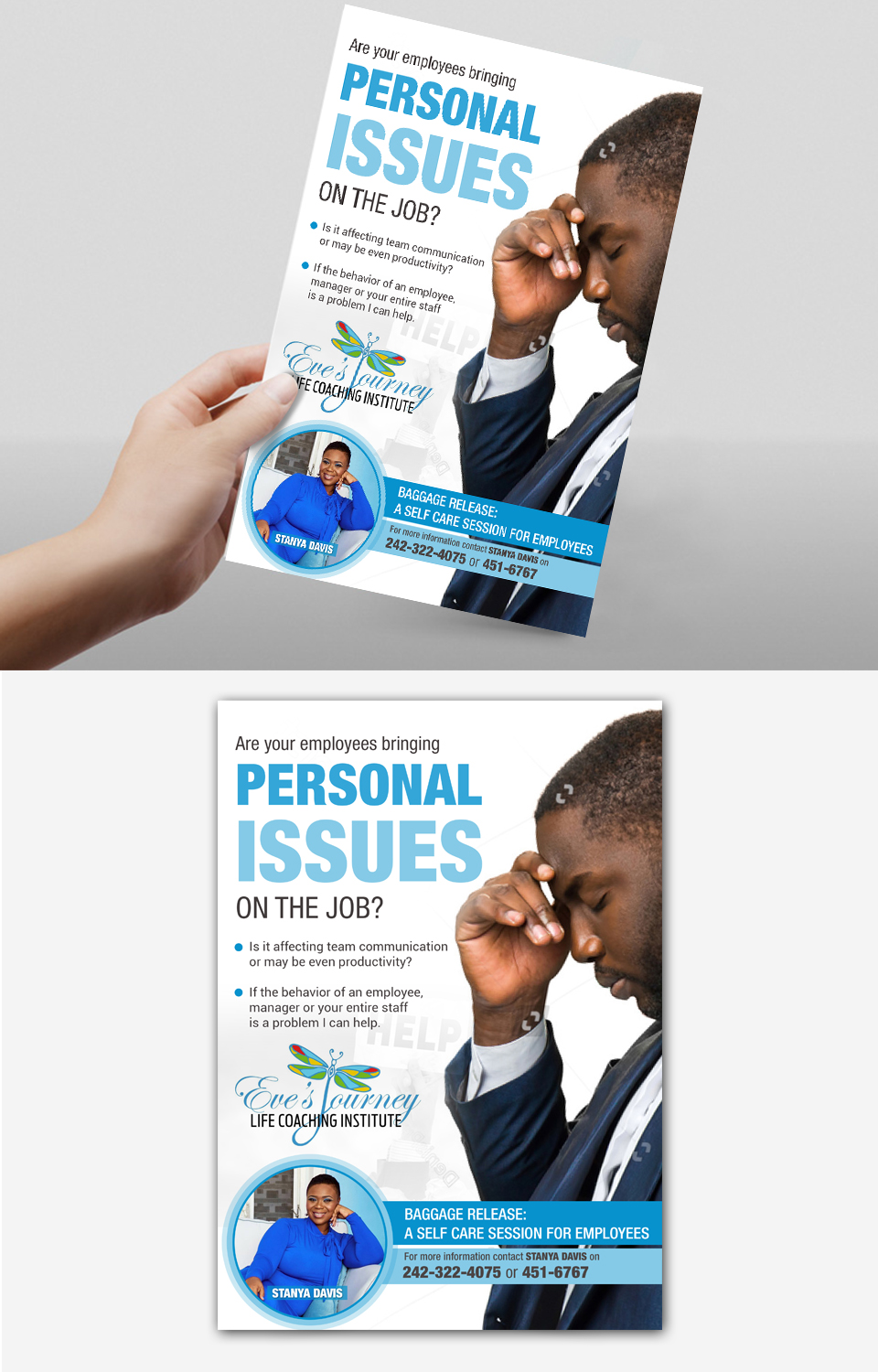 Flyer Design by Deepak_9_Malhotra for eves journey | Design #17997386