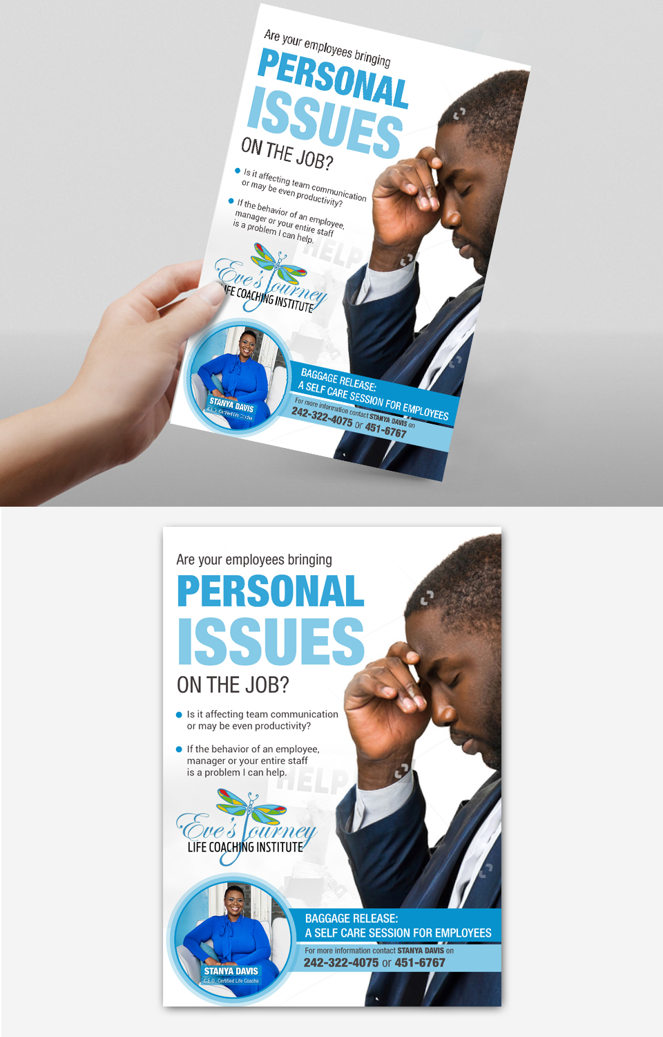 Flyer Design by Deepak_9_Malhotra for eves journey | Design #17999472