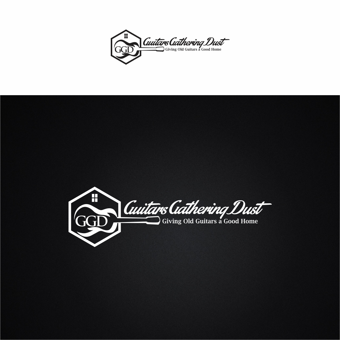 Logo-Design von Arham Hidayat für Guitars Gathering Dust | Design #17998796
