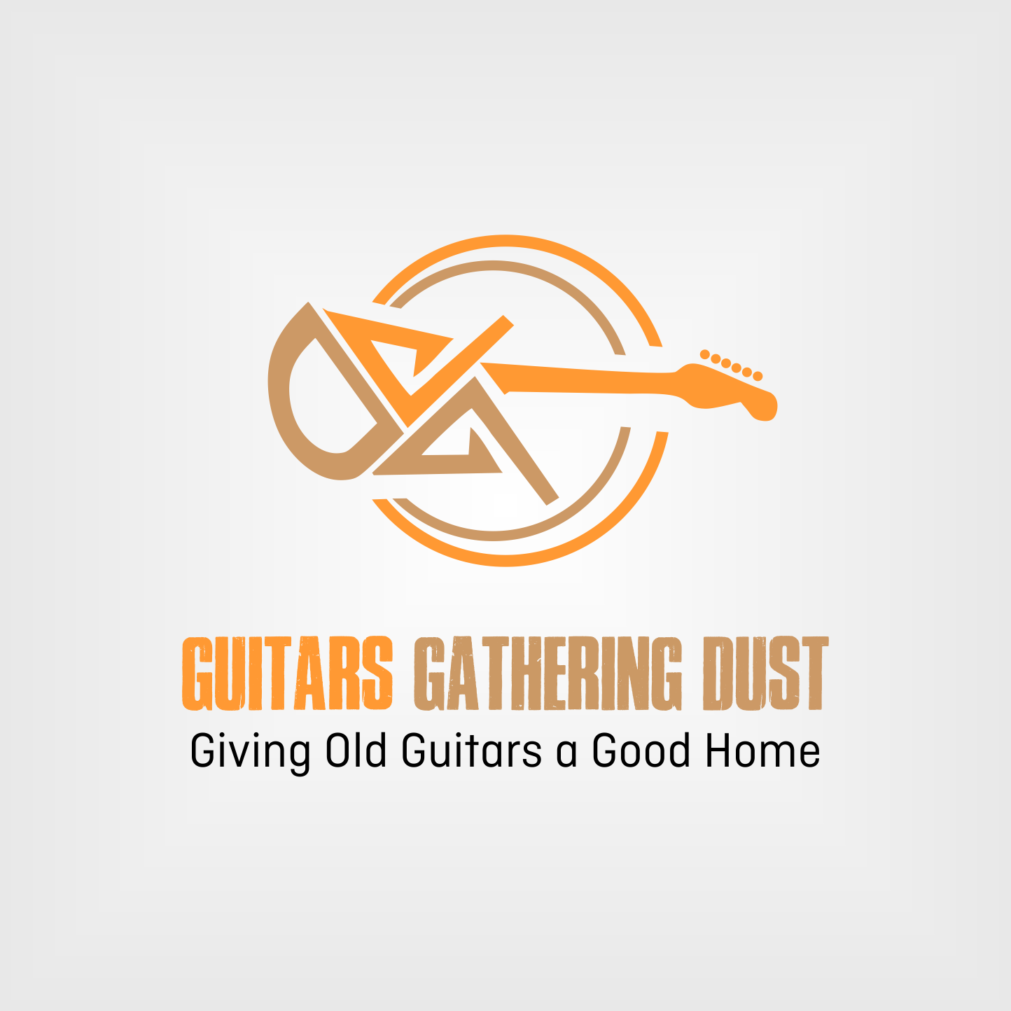 Logo Design by dmoeksa for Guitars Gathering Dust | Design #18016073