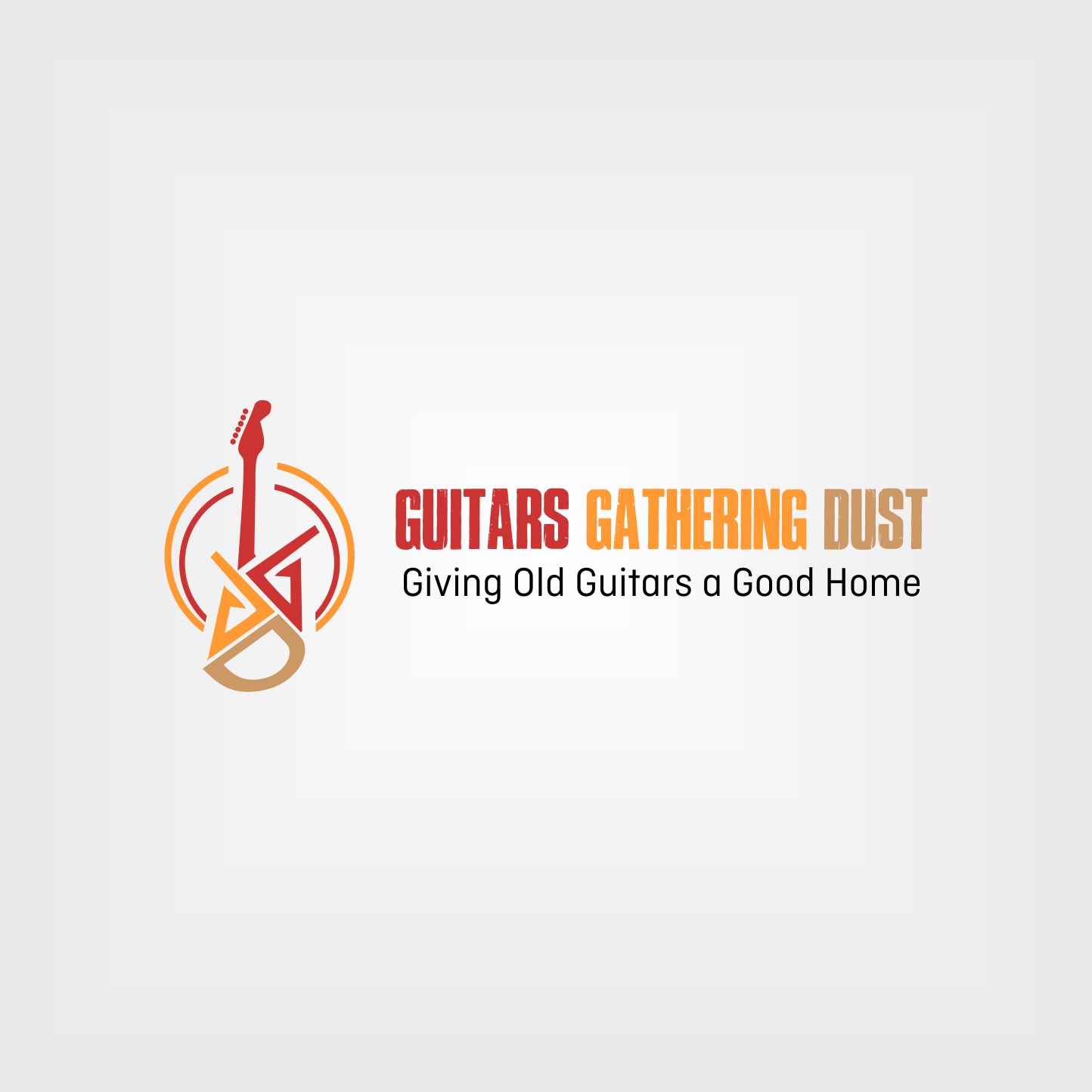 Diseño de Logo por dmoeksa para Guitars Gathering Dust | Diseño #18016074