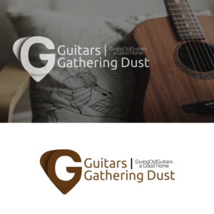 Logo Design by Parthurnax for Guitars Gathering Dust | Design: #17995314