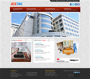 Web Design by Mayank Patel for clickTRUE Pte Ltd | Design #649216
