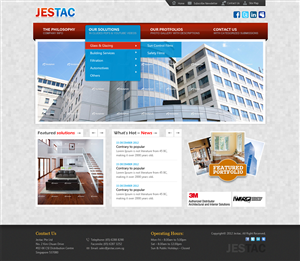 Web Design par Mayank Patel pour clickTRUE Pte Ltd | Design : #649220