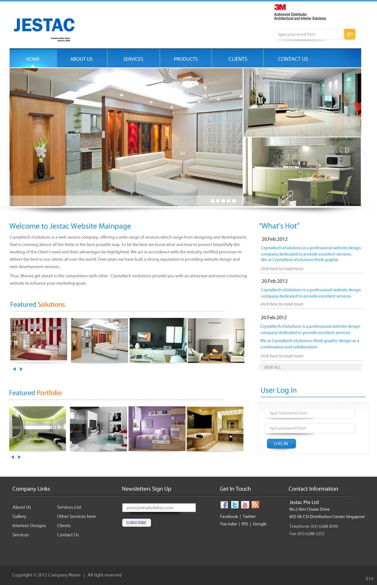Diseño Web por pb para clickTRUE Pte Ltd | Diseño #648690