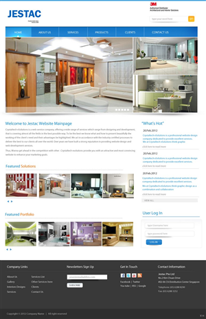 Web Design by pb for clickTRUE Pte Ltd | Design: #648690