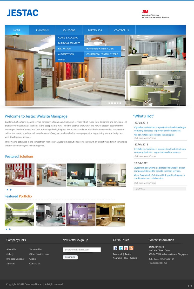 Web Design par pb pour clickTRUE Pte Ltd | Design #648900