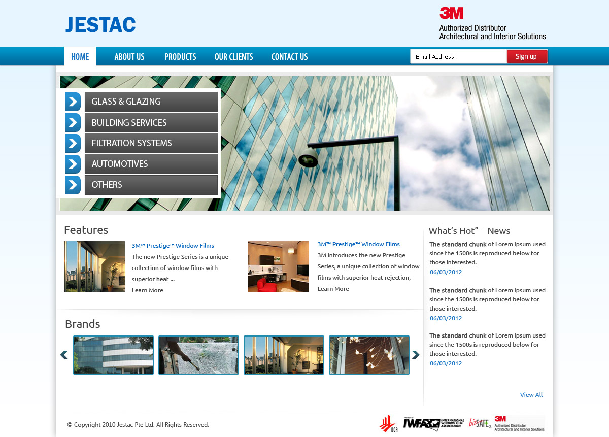 Web Design by OM for clickTRUE Pte Ltd | Design #654546