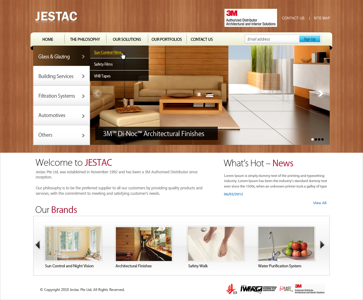Web Design by OM for clickTRUE Pte Ltd | Design #658307