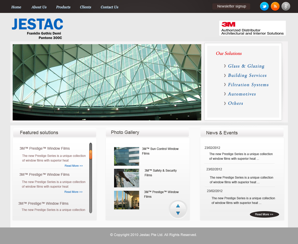 Web Design by GK for clickTRUE Pte Ltd | Design #646425