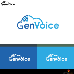 GenVoice | Logo Design by Graphic Bricks
