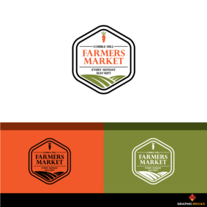 Cobble Hill Farmers' Market \ Every Sunday May - Sept. | Logo Design by Graphic Bricks