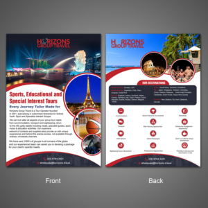 2 Page Flyer for Travel Company needed | Design de Flyer par aspiremedia