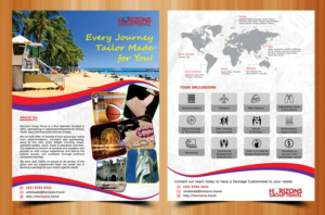 2 Page Flyer for Travel Company needed | Flyer Design by ecorokerz
