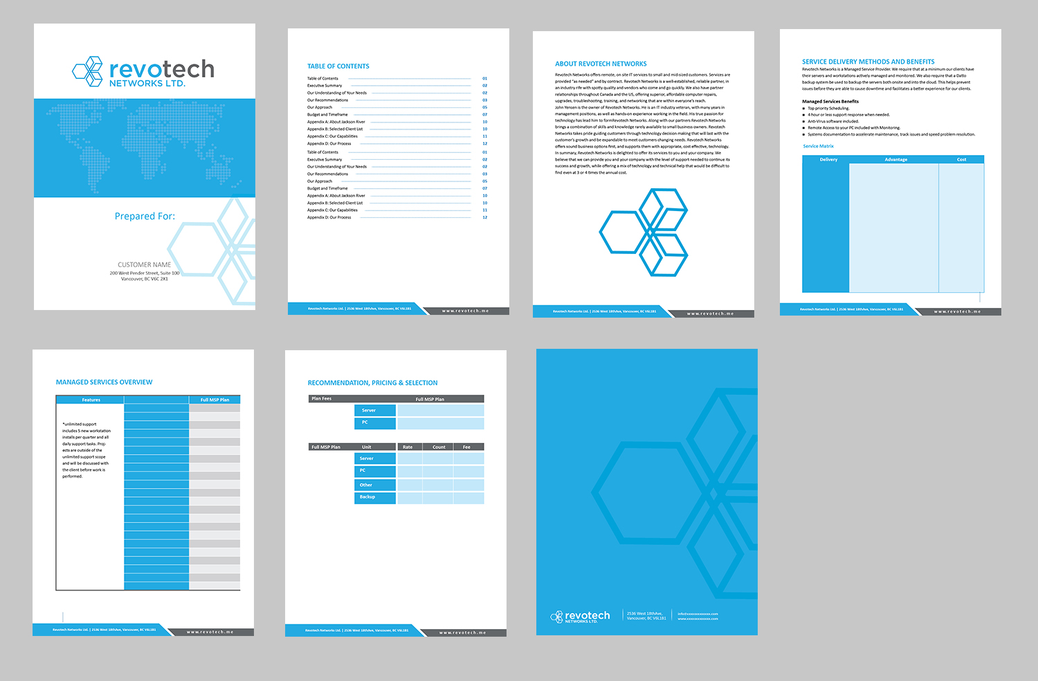 Word Template Design by TalkingCanvas for Revotech Networks Ltd. | Design #18148291