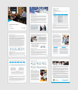 Word Template Design by AbyJohns for Revotech Networks Ltd. | Design: #18102170