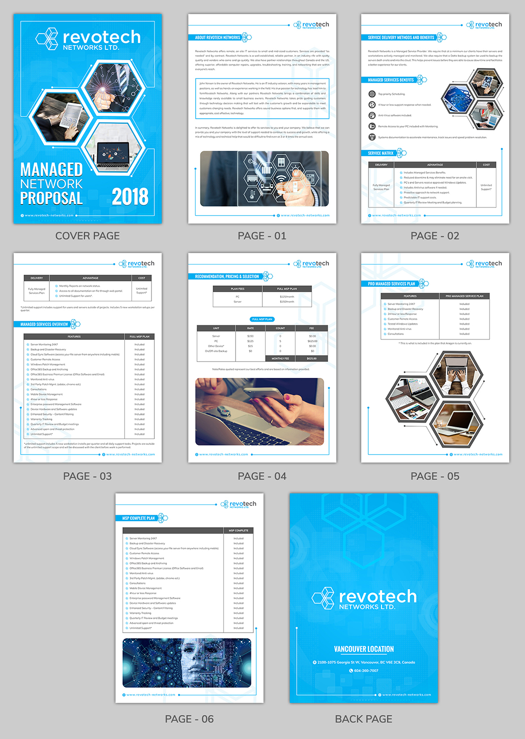 Word Template Design by SAI DESIGNS for Revotech Networks Ltd. | Design #18123208