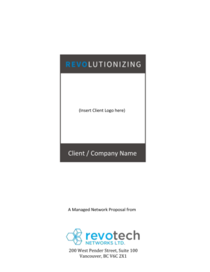 Word Template Design by Javelin Studio for Revotech Networks Ltd. | Design: #18141352