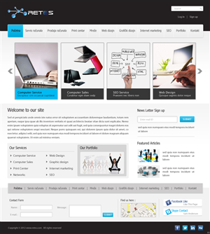 Web Design by pb for this project | Design: #651150
