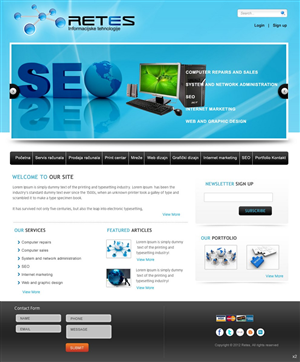 Web Design by pb for this project | Design: #651254
