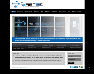 Web Design by pb for this project | Design: #652890