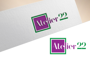 Logo Design by A S design @ for Atelier 22 | Design: #18065084