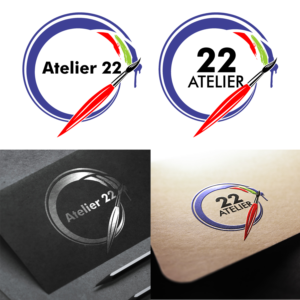 Diseño de Logo por Suwaji Suwaji para Atelier 22 | Diseño #18054111