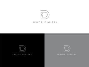 Inside Digital. | Logo Design by Atvento Graphics