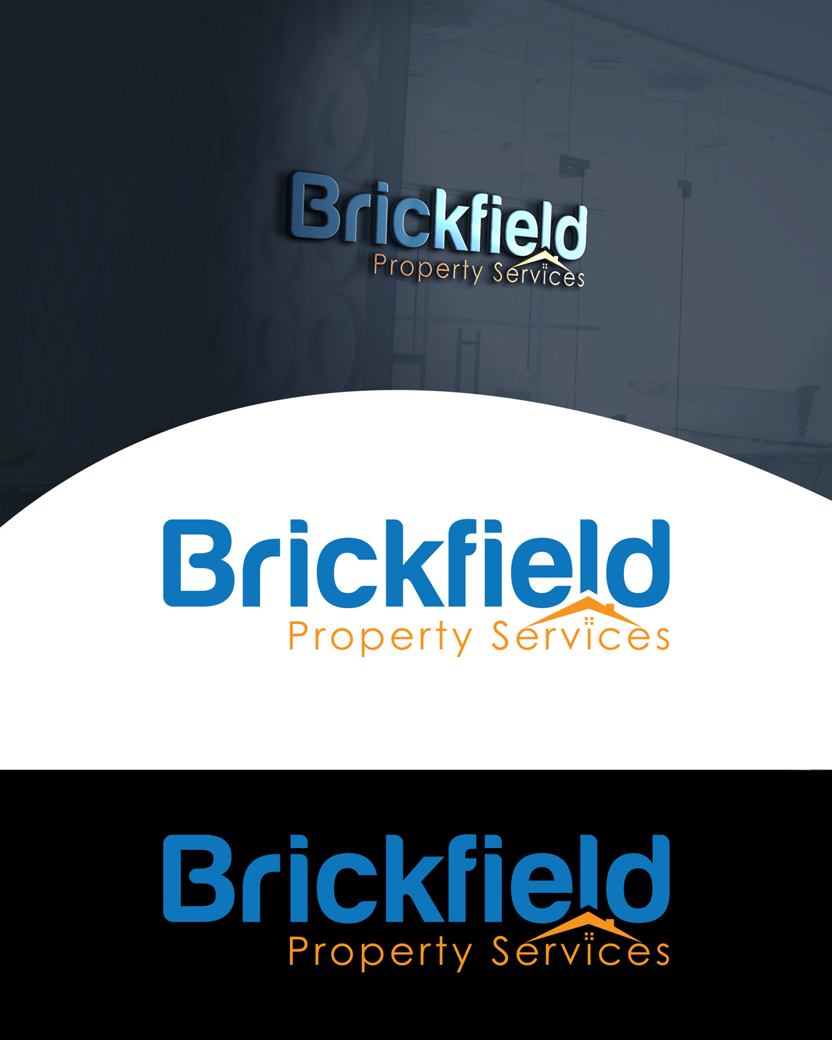 Logo Design by A S design @ for Brickfield Property Services | Design #18065979