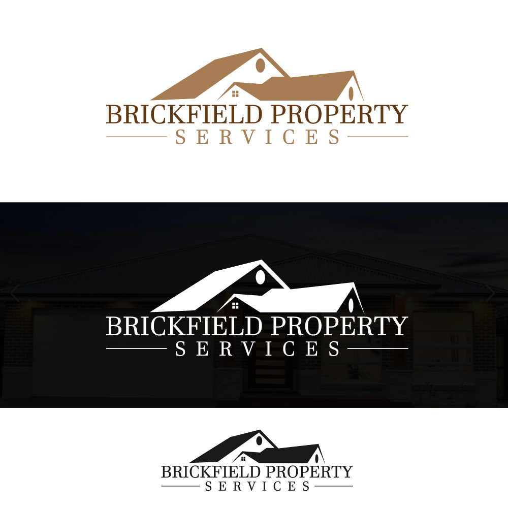 Diseño de Logo por h27 para Brickfield Property Services | Diseño #18001605