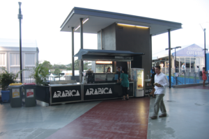 Stadium Coffee Cart Needs New Sign           | Diseño de Señalética por Priyo Subarkah