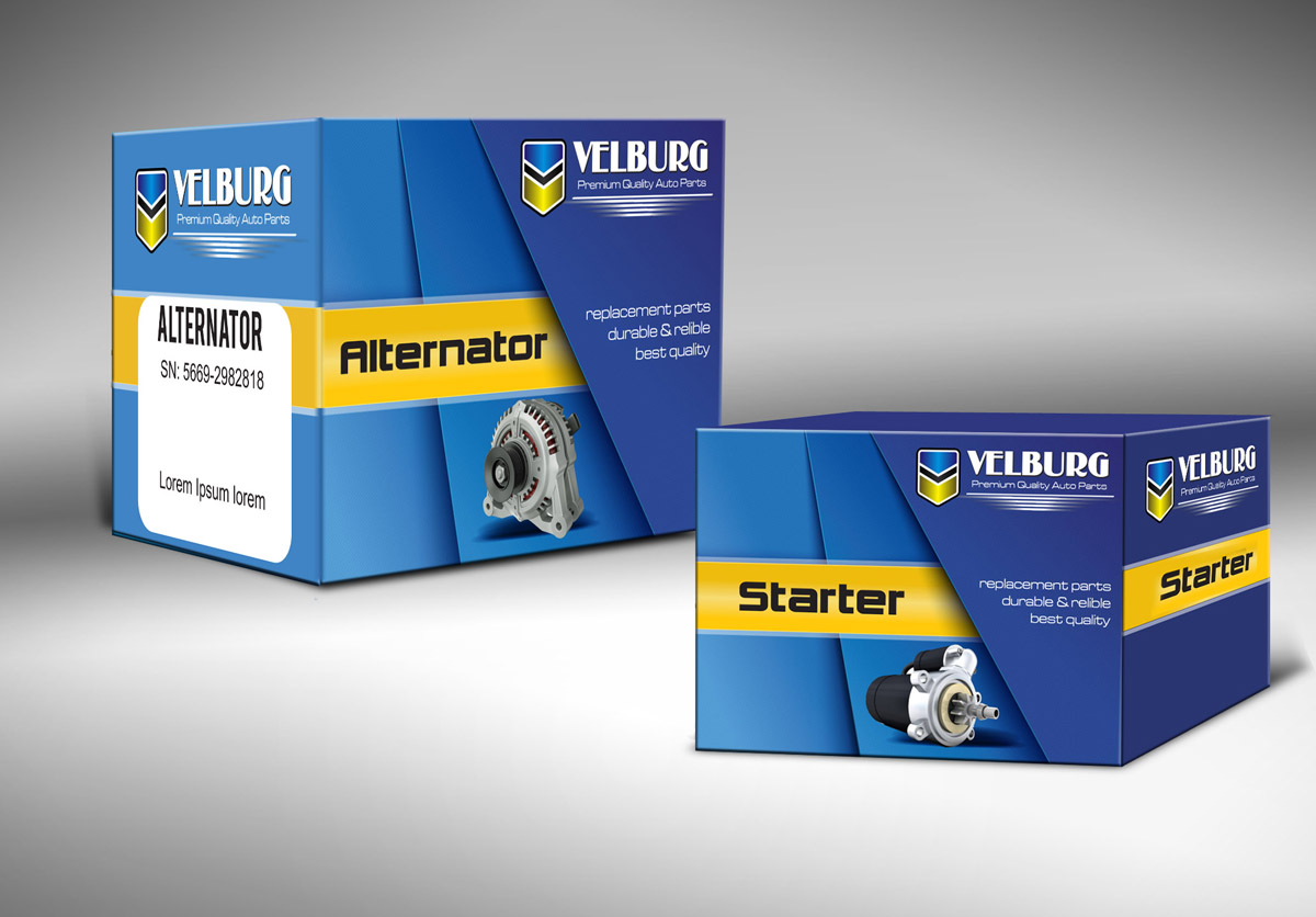 Masculine, Modern, Electrical Packaging Design for PT TMM by GRAFANNA