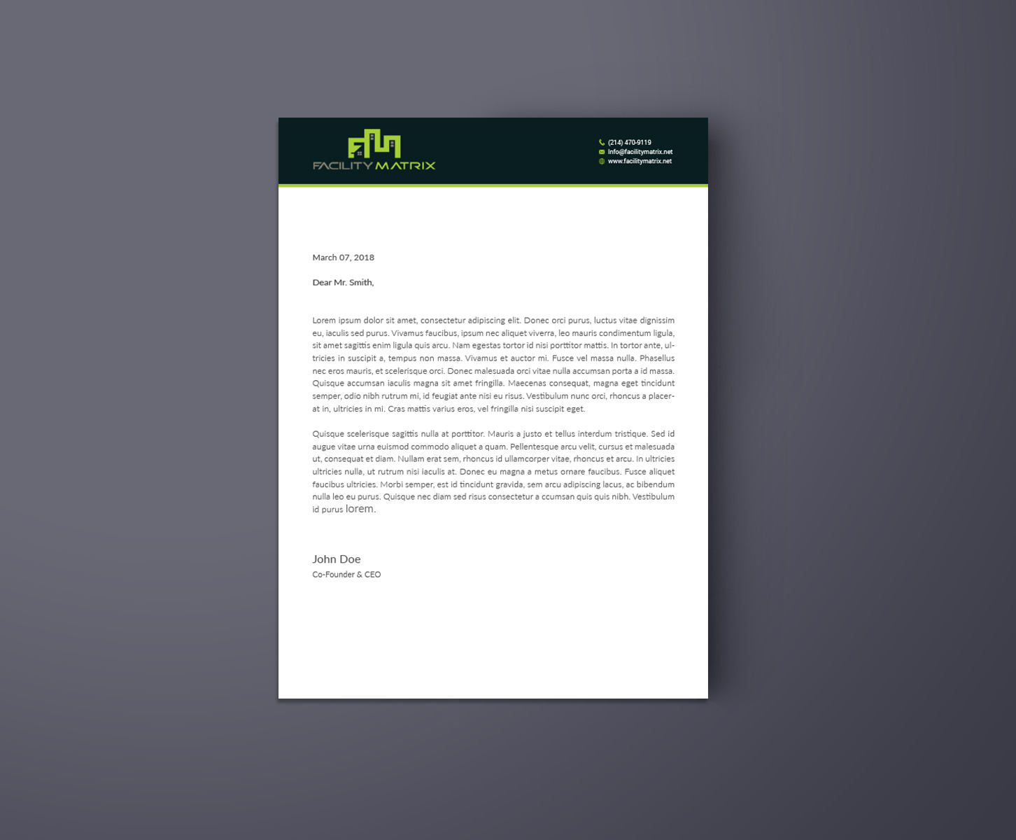 Stationery Design by Right_D for this project | Design #17995634