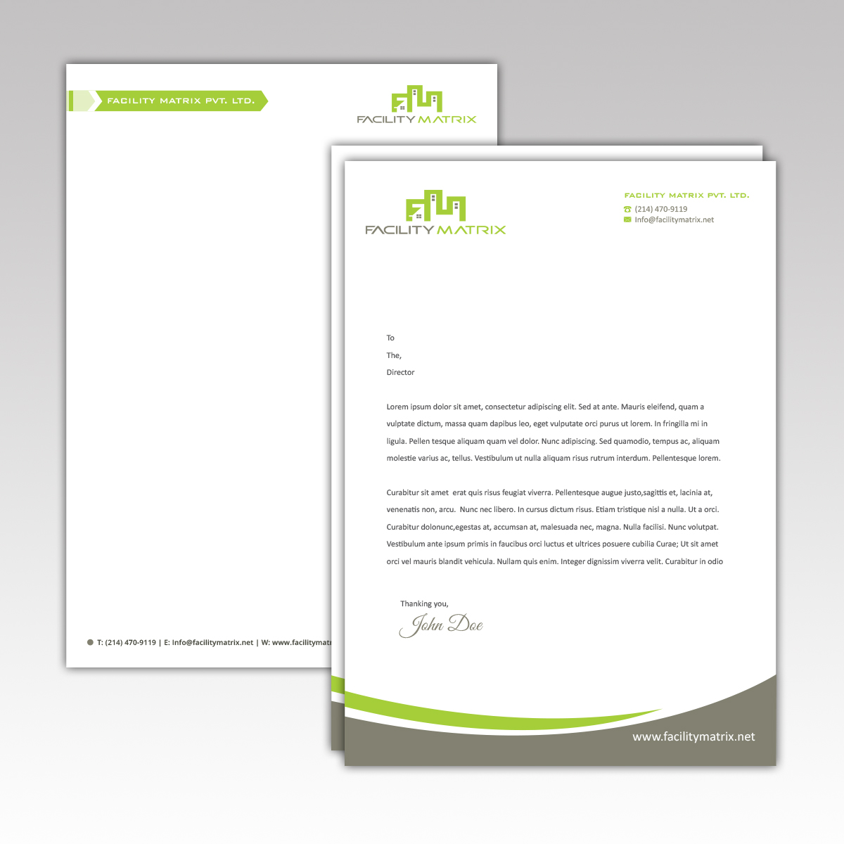 Stationery Design by Creative Jiniya for this project | Design #17986839